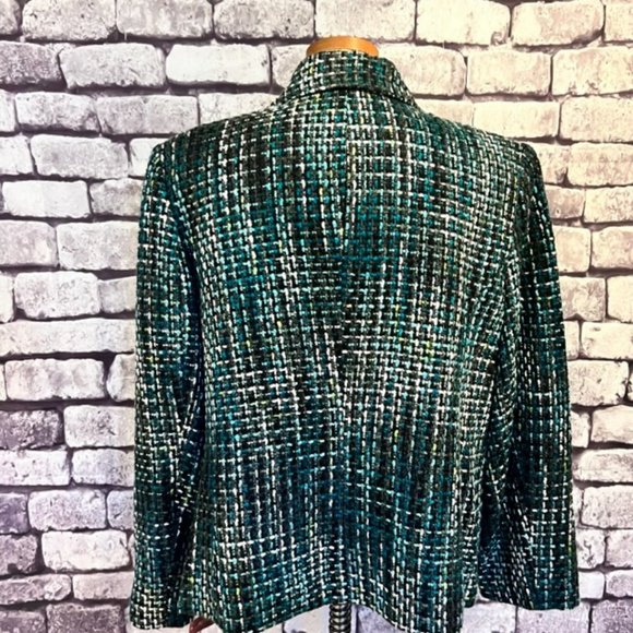 JM Collection NWT Fully Lined Long Sleeve Jacket Size 20W - Picture 6 of 10